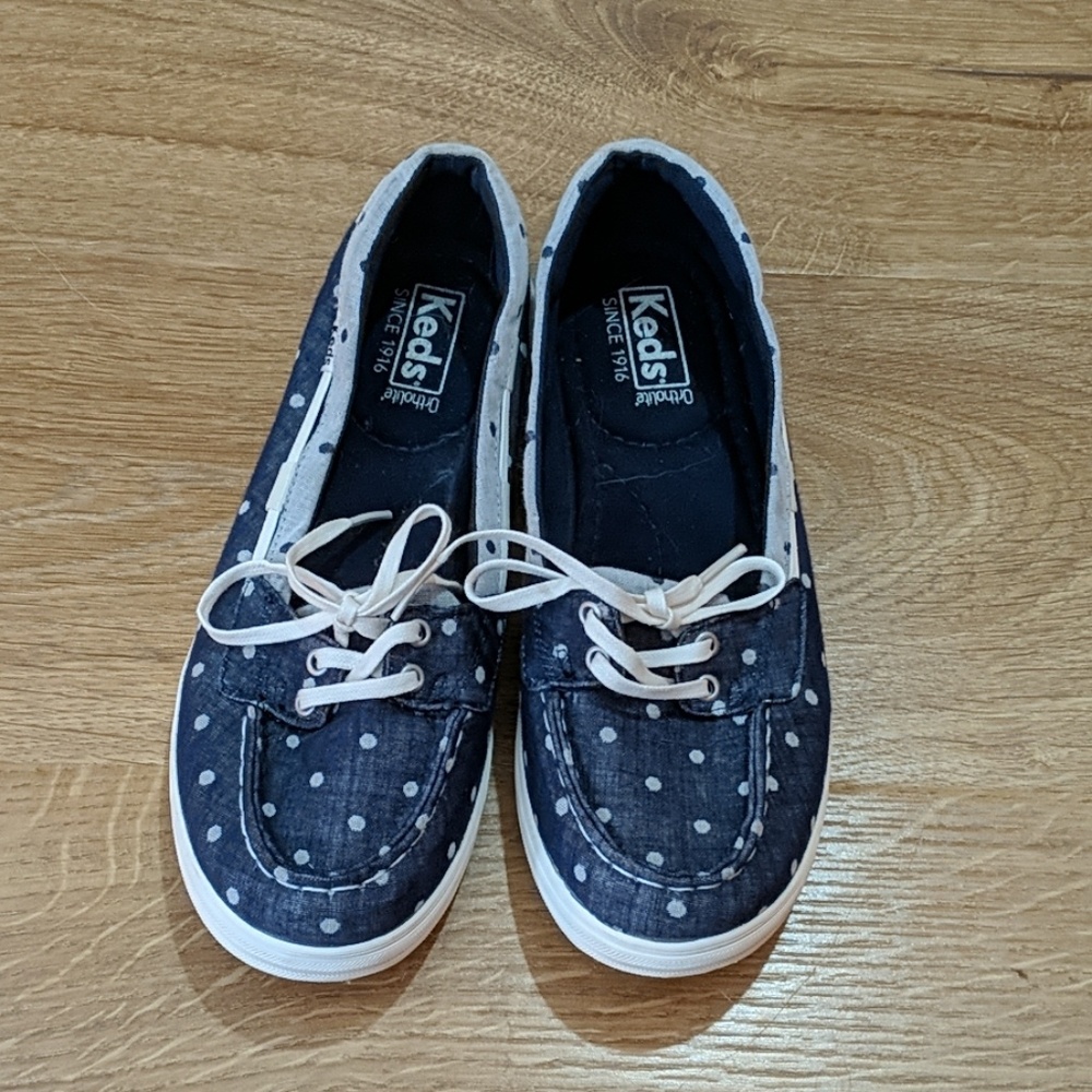 Polka dot shoes
